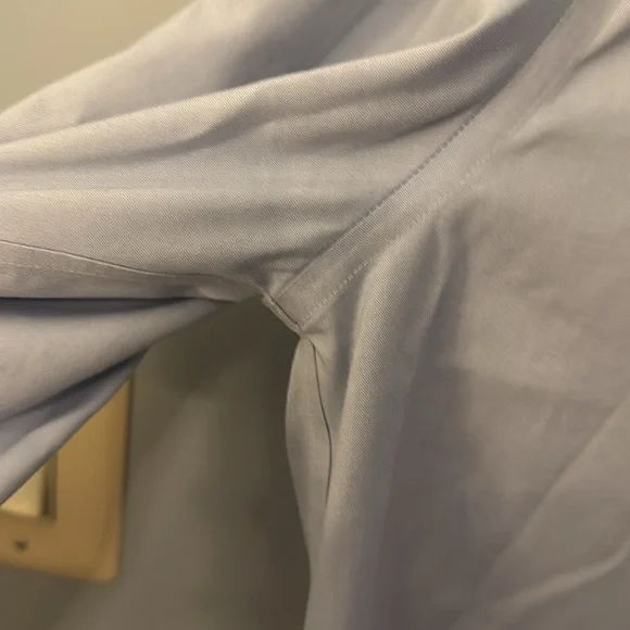 Brooks Brothers Soho Men's Sky Blue Dress Shirt- Non Iron - Picture 4 of 6